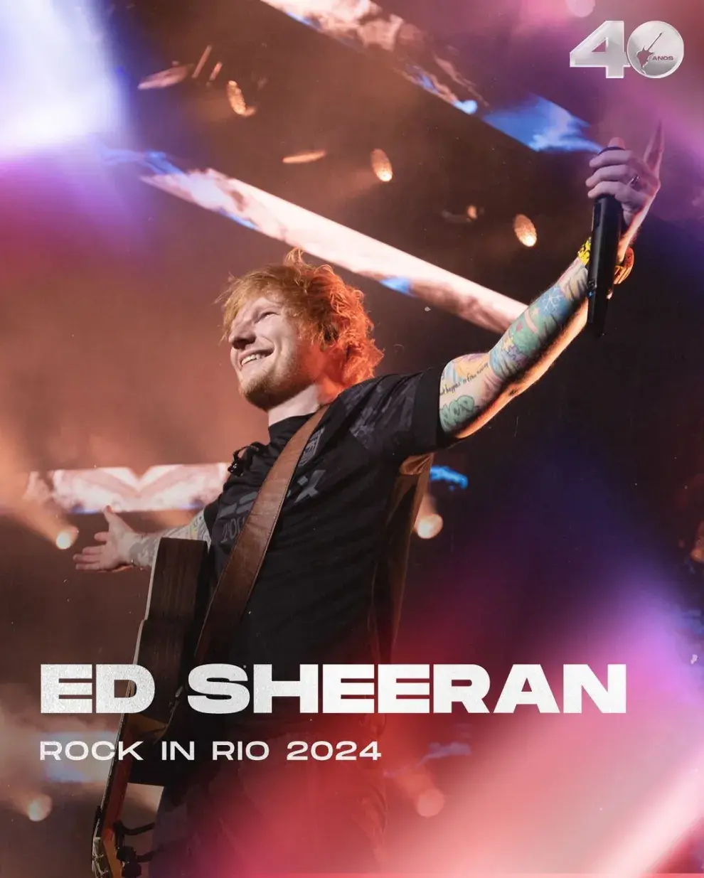 Rock in Rio Ed Sheeran confirmado ¿quiénes son los artistas que