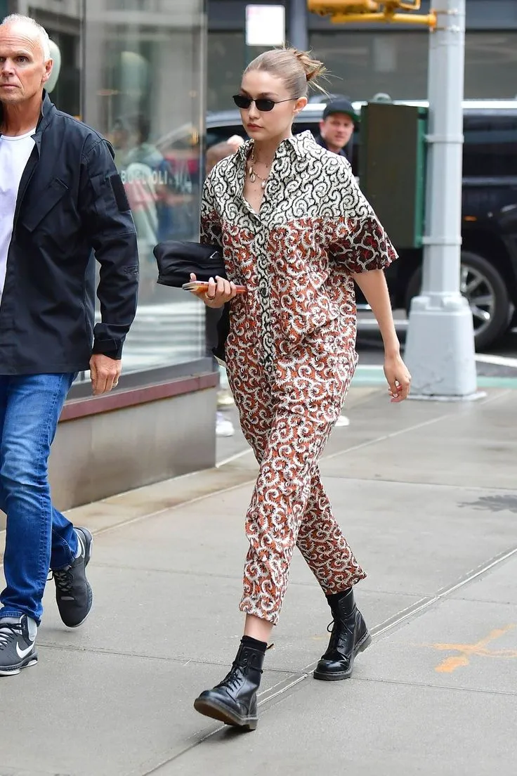Gigi Hadid por las calles de Nueva York.