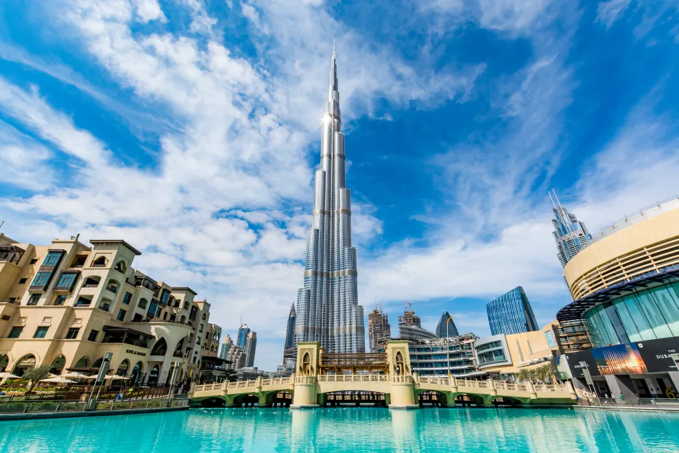 Burj Khalifa: el edificio más alto.