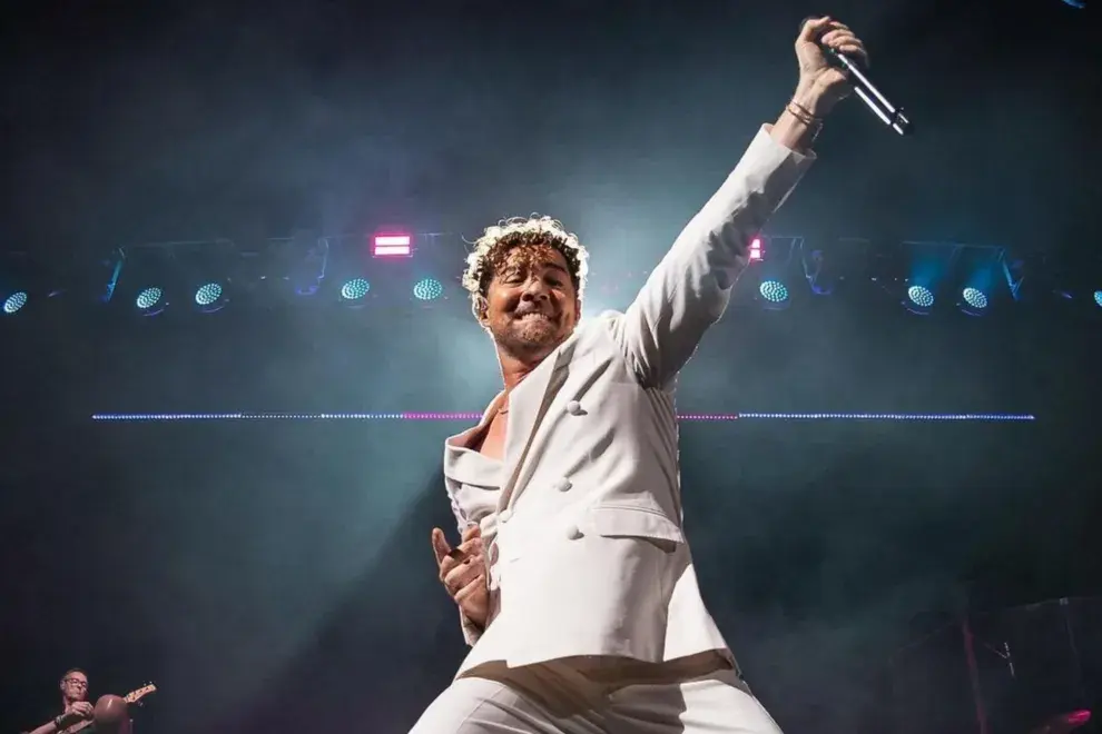 David Bisbal conquistó el Movistar Arena: “¡Que viva la Argentina!”