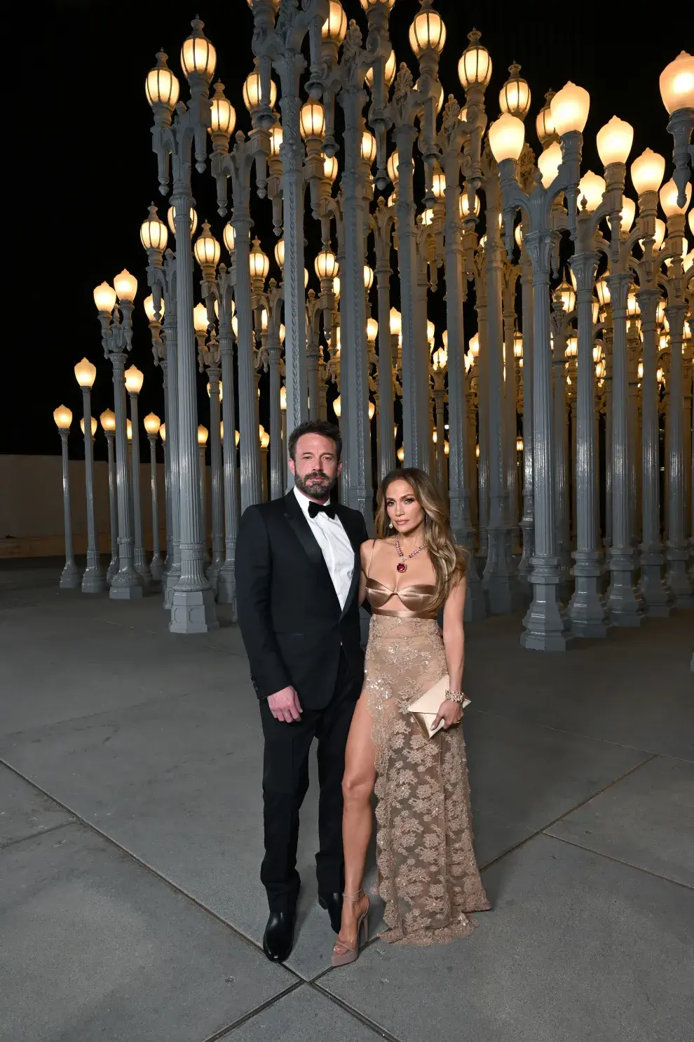 La feliz pareja, Ben Affleck y Jennifer Lopez, en la Gala LACMA Art+Film 2023.