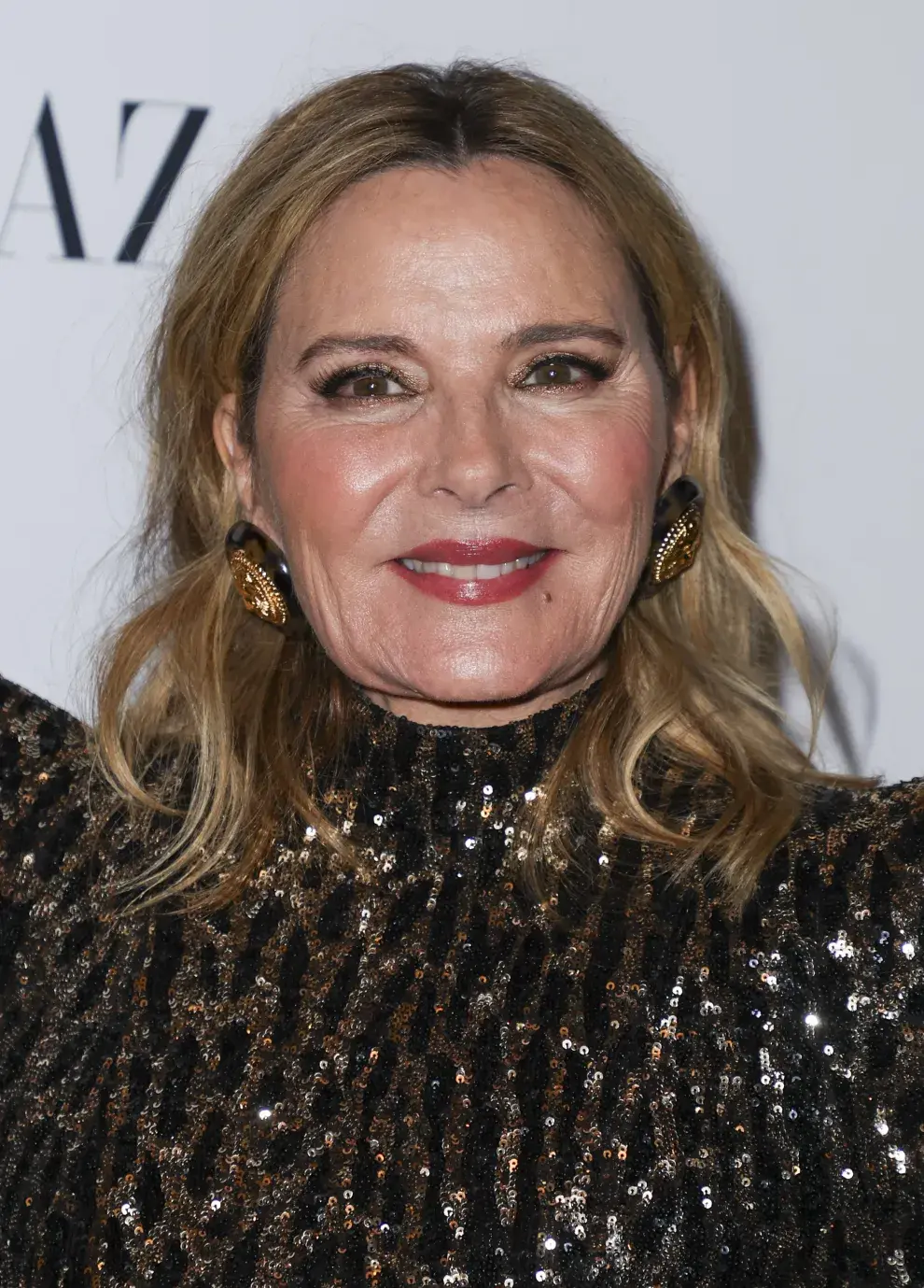 Kim Cattrall en los premios Harper's Bazaar Women Of The Year 2023.