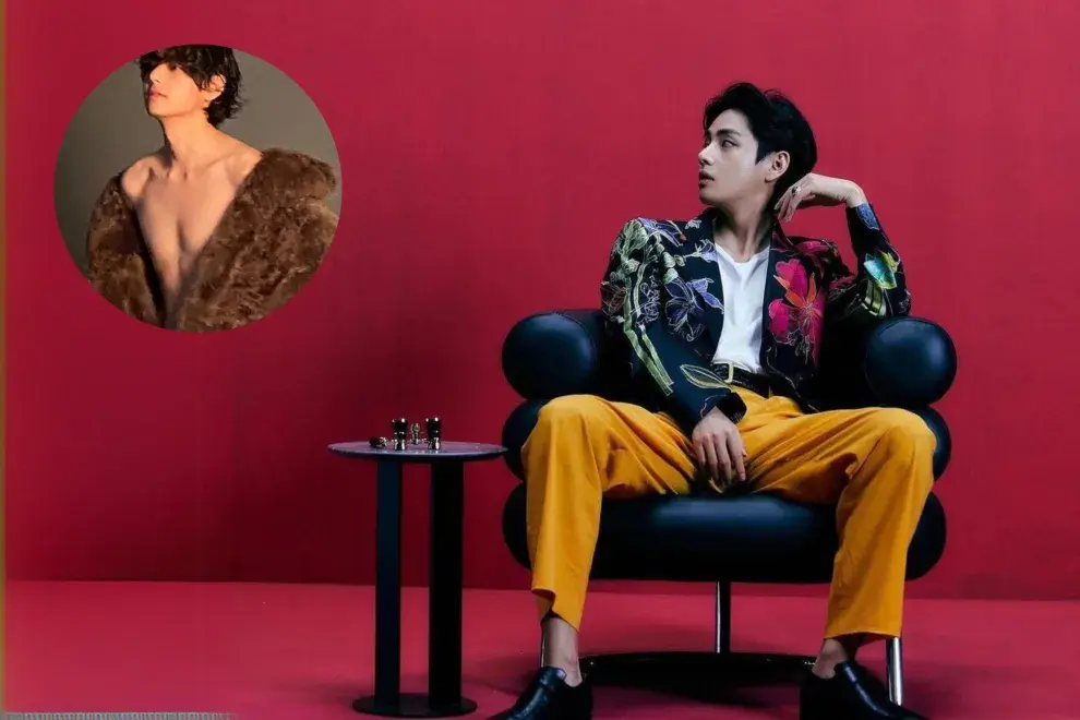 Kim Taehyung, V de BTS, compartió unas fotos subidas de tono.