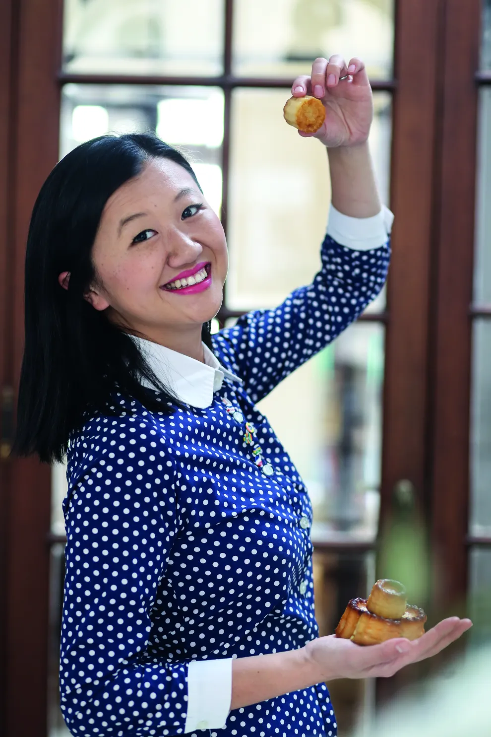 Kari Gao, feliz de preparar la carta que tendrá en su nuevo restaurante de comida china.