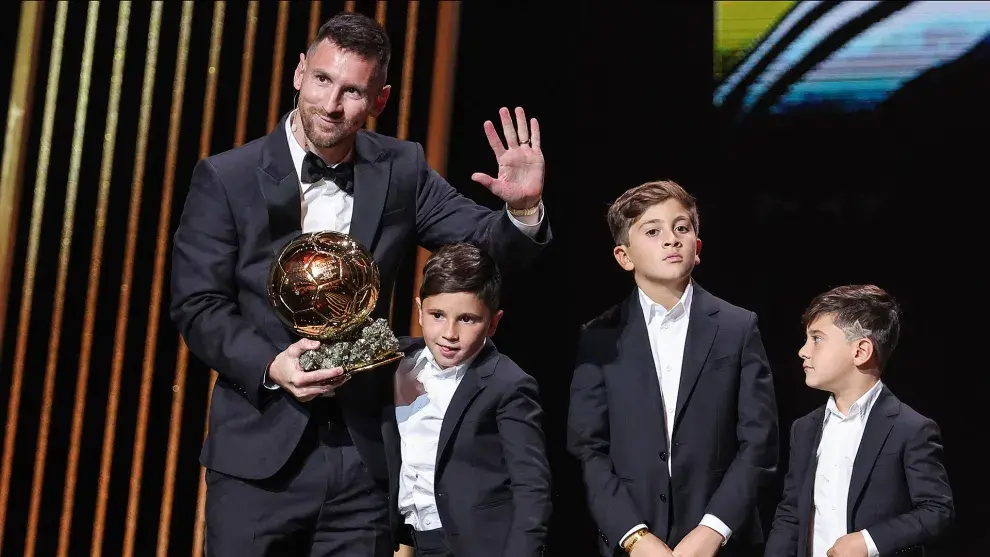 Lionel Messi ganó su octavo Balón de Oro.
