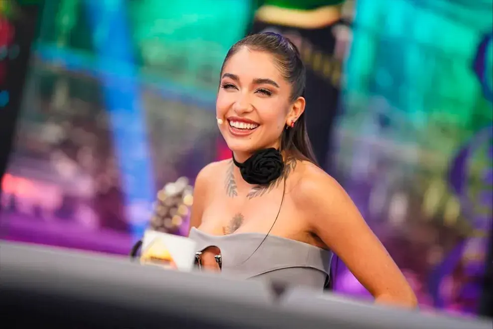 María Becerra visitó El Hormiguero.