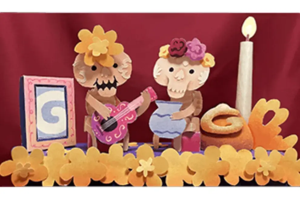 Día de los Muertos: Google celebra la tradición mexicana con su doodle.