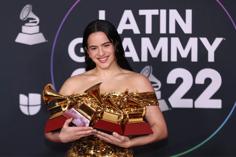 Rosalía fue la artista más galardonada de los Latin Grammys 2022.