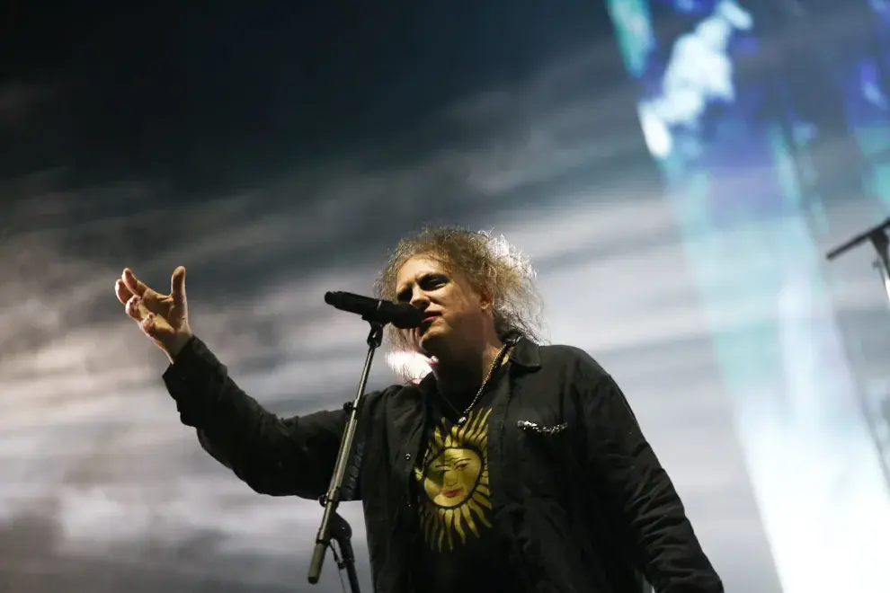 The Cure durante su recital en el Primavera Sound.