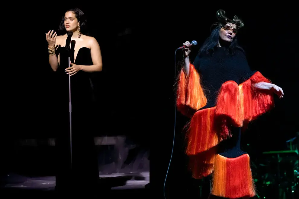 Björk y Rosalía lanzaron Oral, su esperado nuevo videoclip hecho con IA.