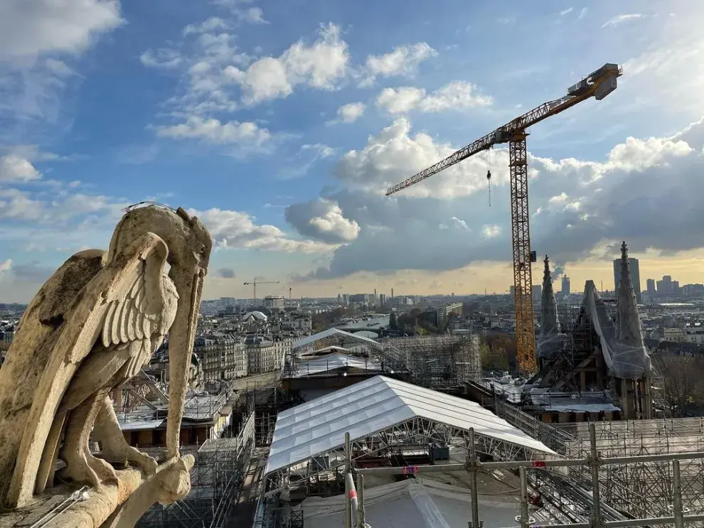El proceso de restauración de Notre Dame está llegando a su fin.