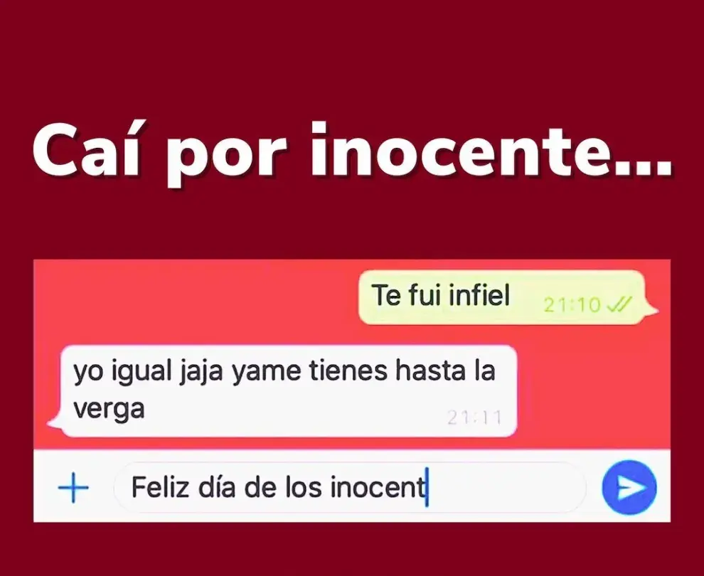 Los memes del Día de los Inocentes