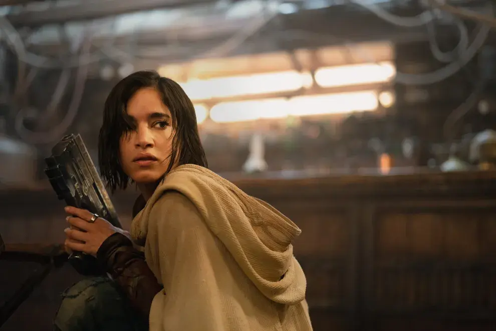 Sofia Boutella es Kora, la heroína de esta historia fantástica.