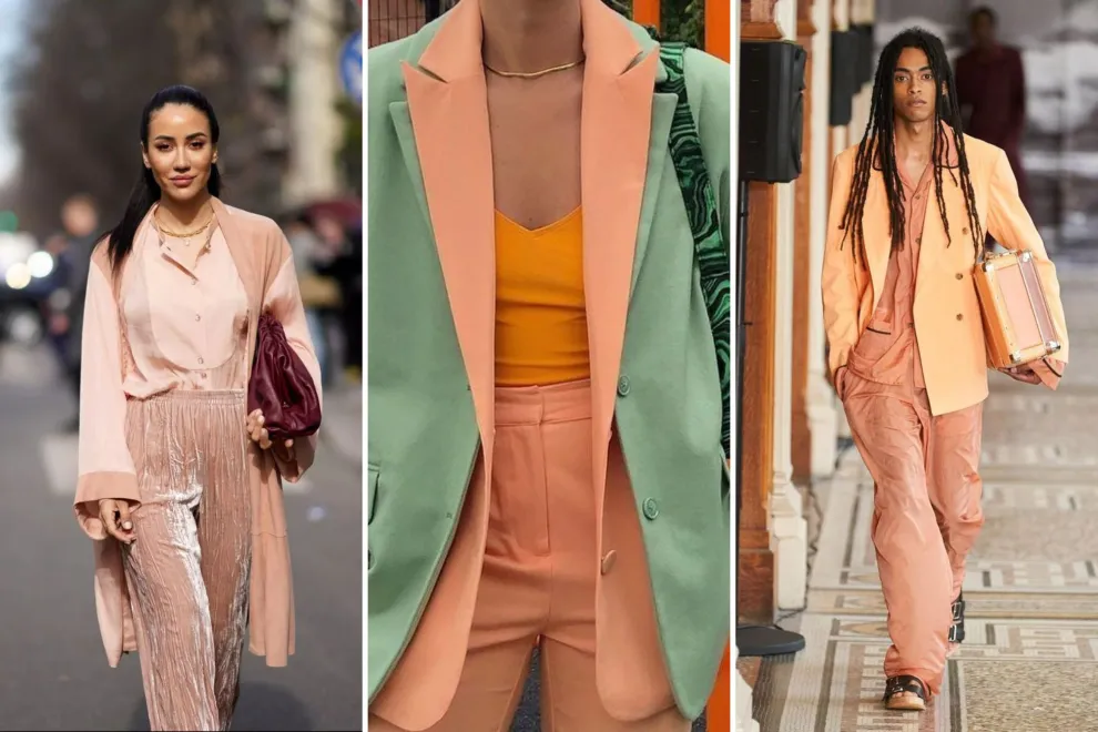 Peach Fuzz: cómo llevar el color del 2024 en tus outfits