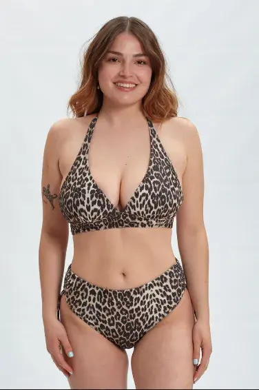 Corpiño y culote animal print, Anna Bikinis $17.250 y $17.250