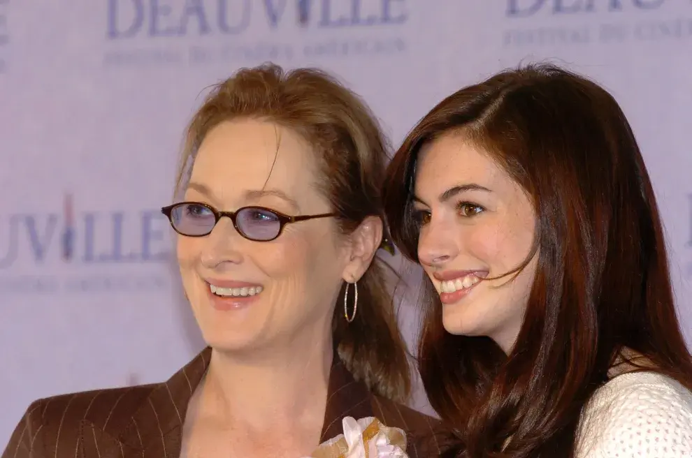 Meryl Streep y Anne Hathaway, protagonistas de El diablo viste a la moda.