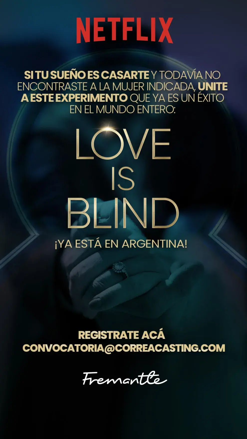 Netflix presenta Love is blind, su casting de citas: ¿cómo participar?
