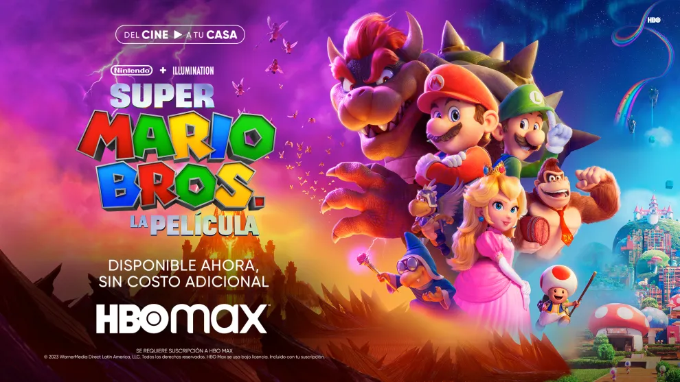 Super Mario Bros.: la película se estrenó en HBO Max.