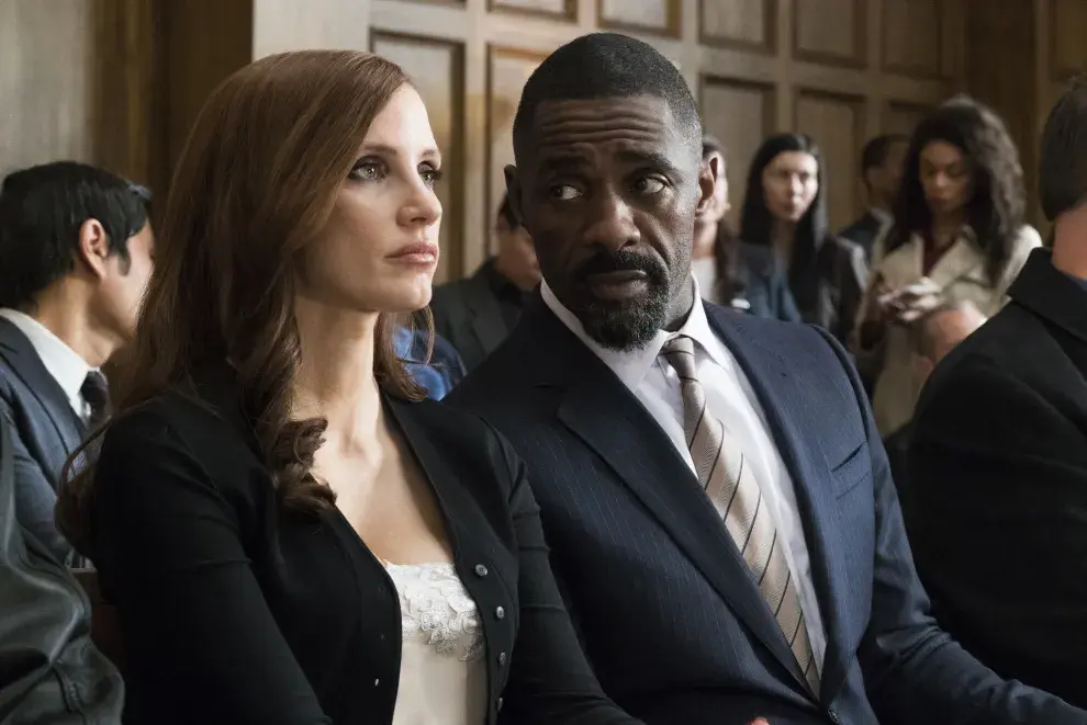 Jessica Chastain e Idris Elba protagonizan Apuesta maestra.