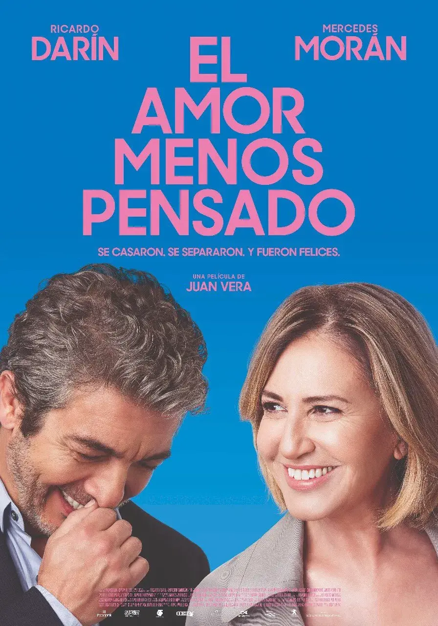 Poster de El amor menos pensado, ahora éxito en Netflix.