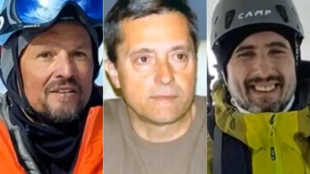 Los argentinos, el intendente de la localidad pampeana de General San Martín, Raúl Espir, el escribano Sergio Berardo y el experimentado guía de montañas mendocino Ignacio Javier Lucero, permanecían desaparecidos desde el 29 de noviembre.