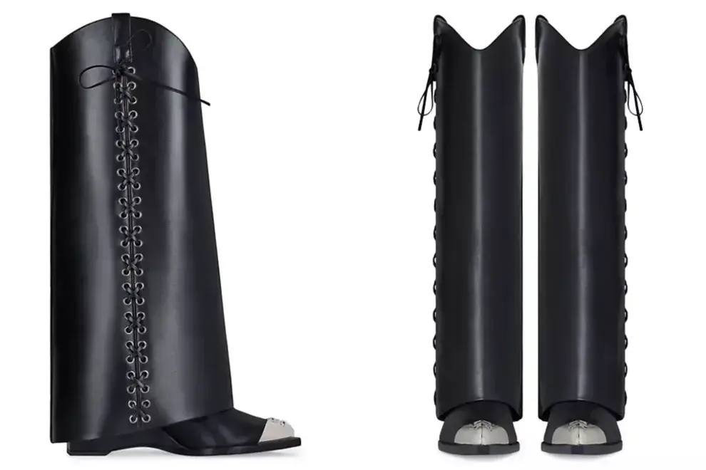 Shark Lock Cowboy Boots de Givency.