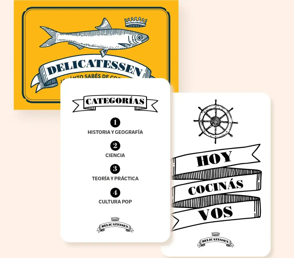 Delicatessen, el juego de cartas de Paulina Cocina.