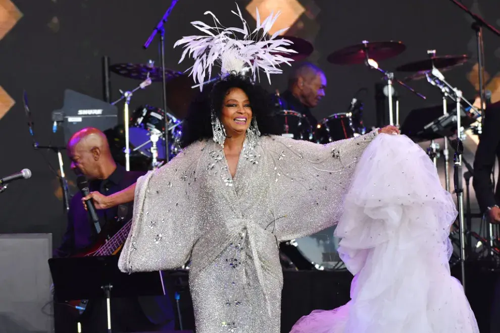 Diana Ross es la nueva musa de Saint Laurent.