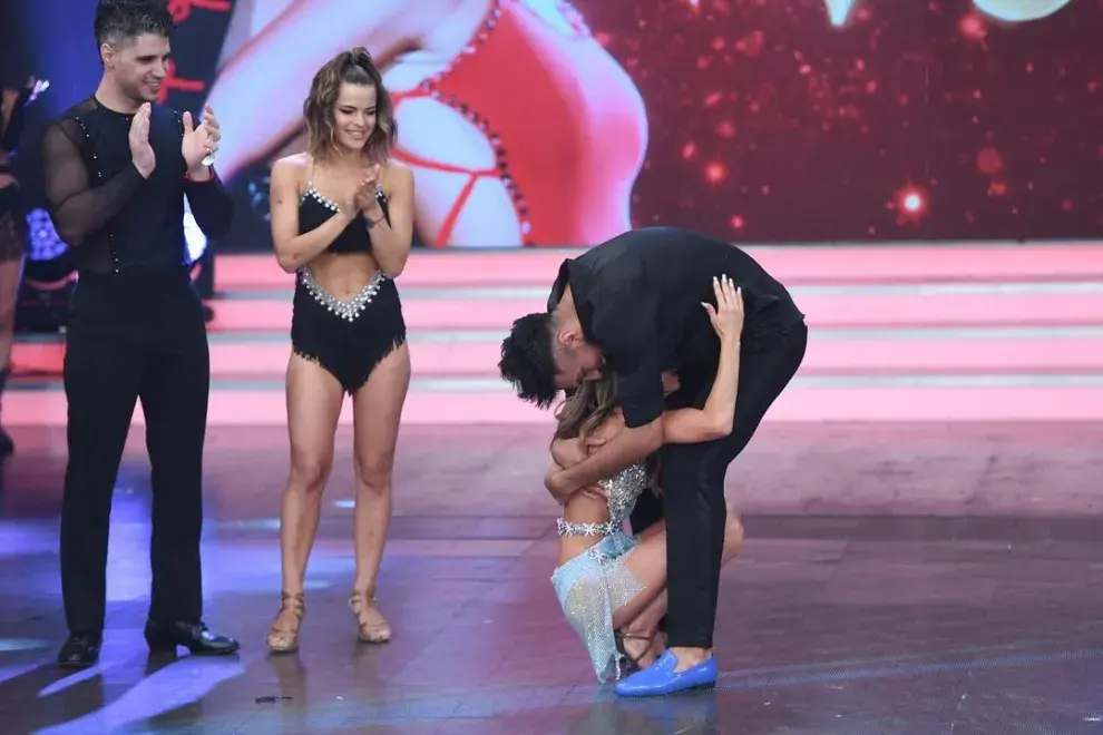 Noelia Marzol consagrándose finalista de Bailando 2023.