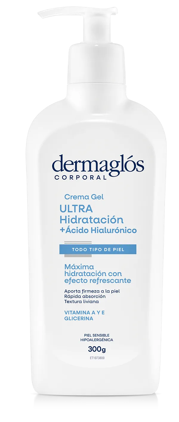 Dermaglós Corporal Crema Gel Ultra Hidratación + Ácido Hialurónico