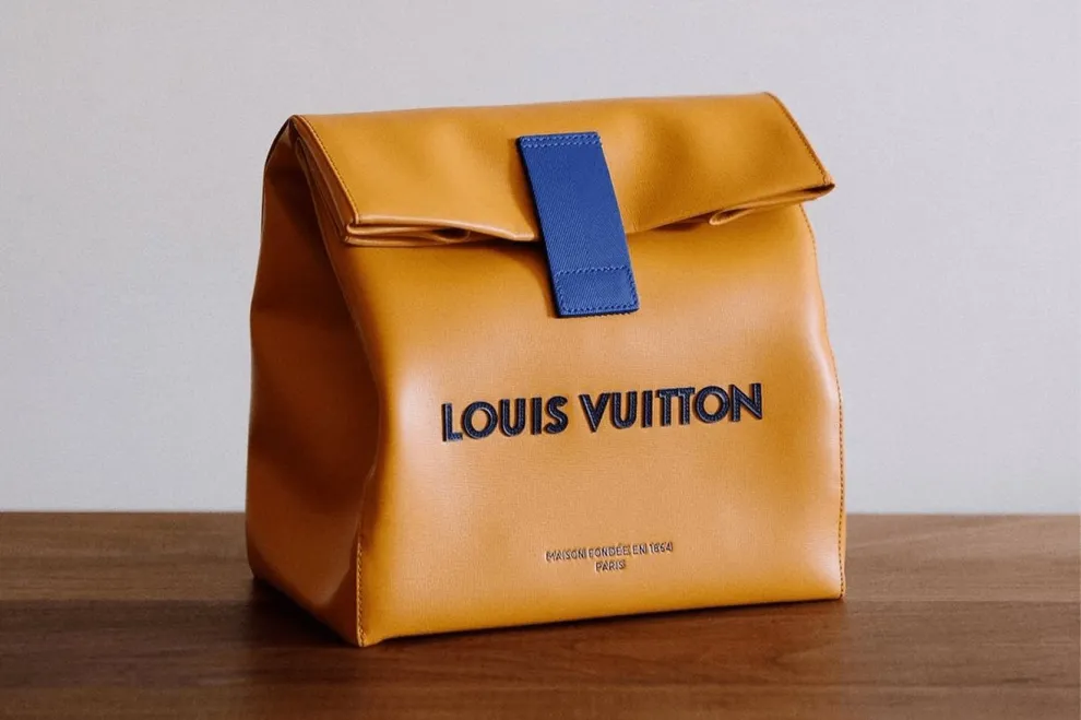 El bolso de lujo para sandwich de Louis Vuitton.