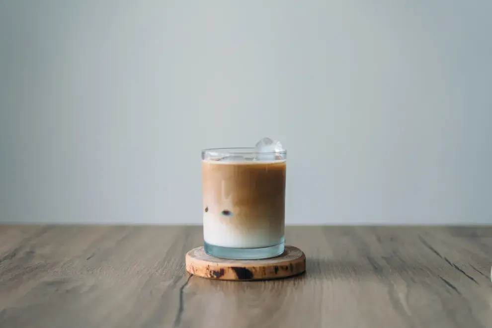 Receta de café helado bombón con leche condensada. 