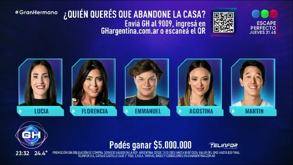 Así se vivió la gala de nominación en Gran Hermano.