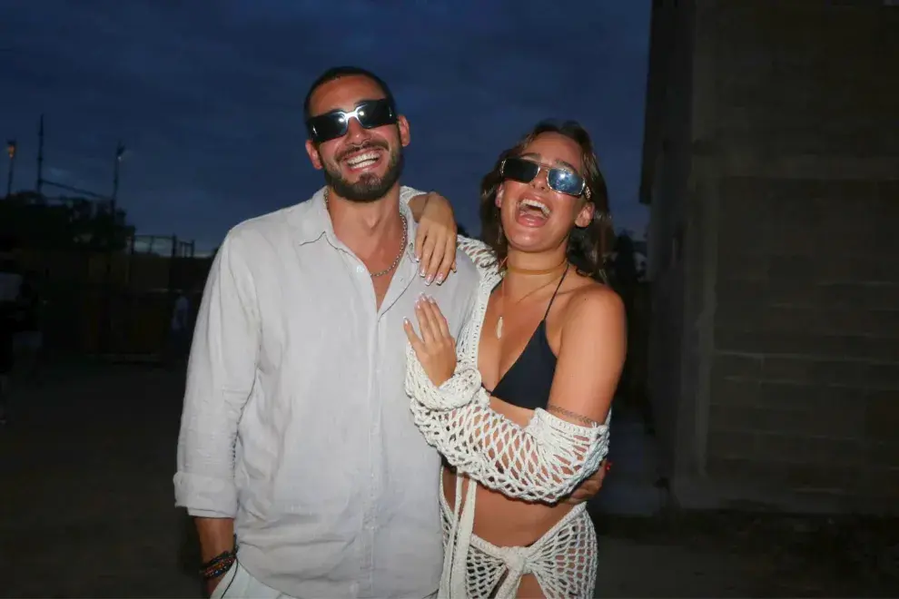 Nico Occhiato y Flor Jazmín Peña: la primera salida juntos tras confirmar su relación.