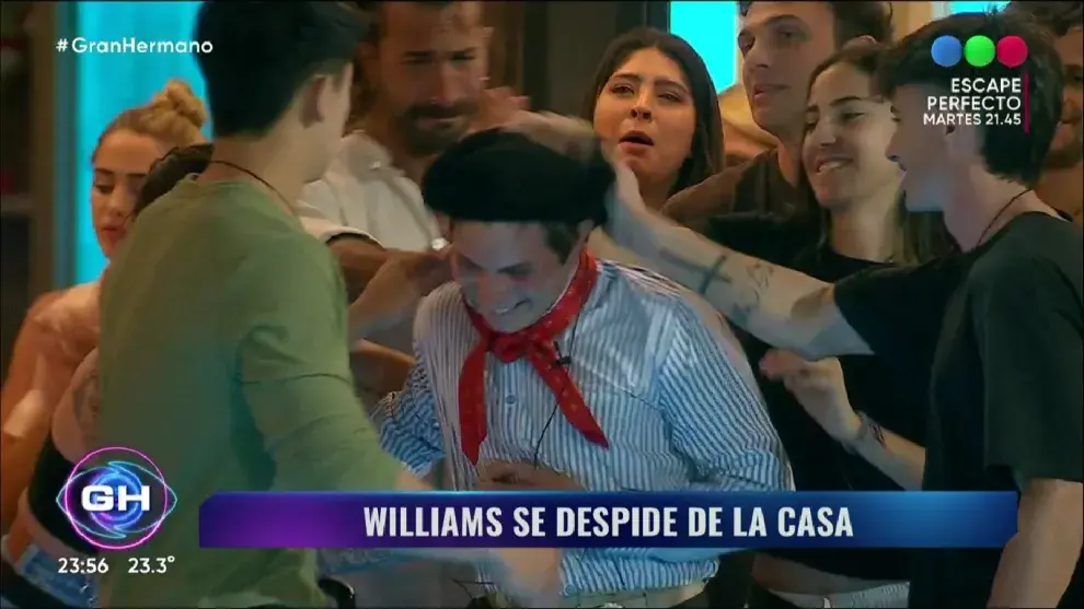 Williams se convirtió en el tercer eliminado de Gran Hermano 2023.