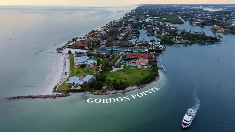 Así es Gordon Pointe, en Florida.