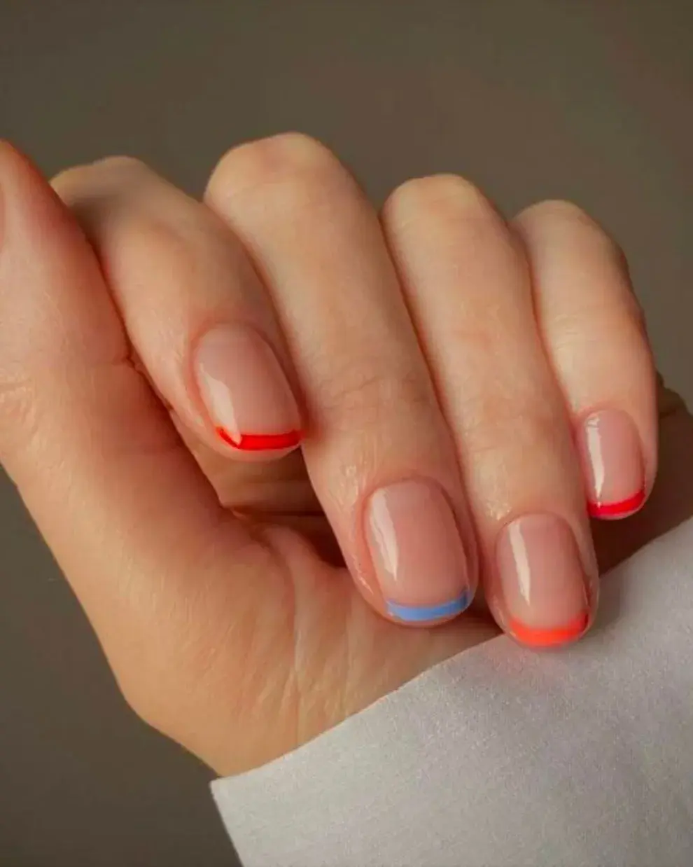 Con el diseño francesita, elegí el color que quieras.