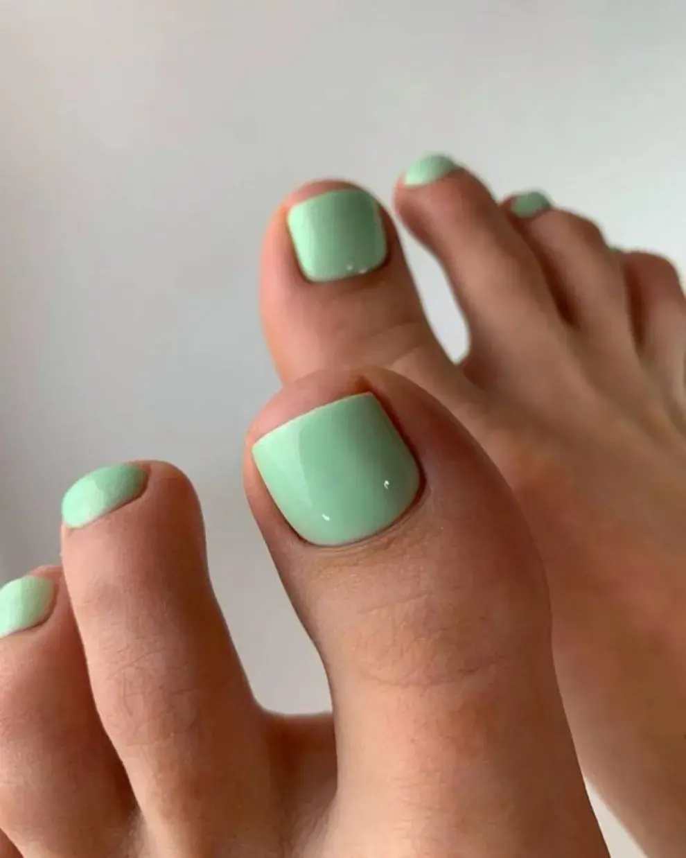 El tono matcha es otro de los que está súper de moda. ¡Queda increíble!