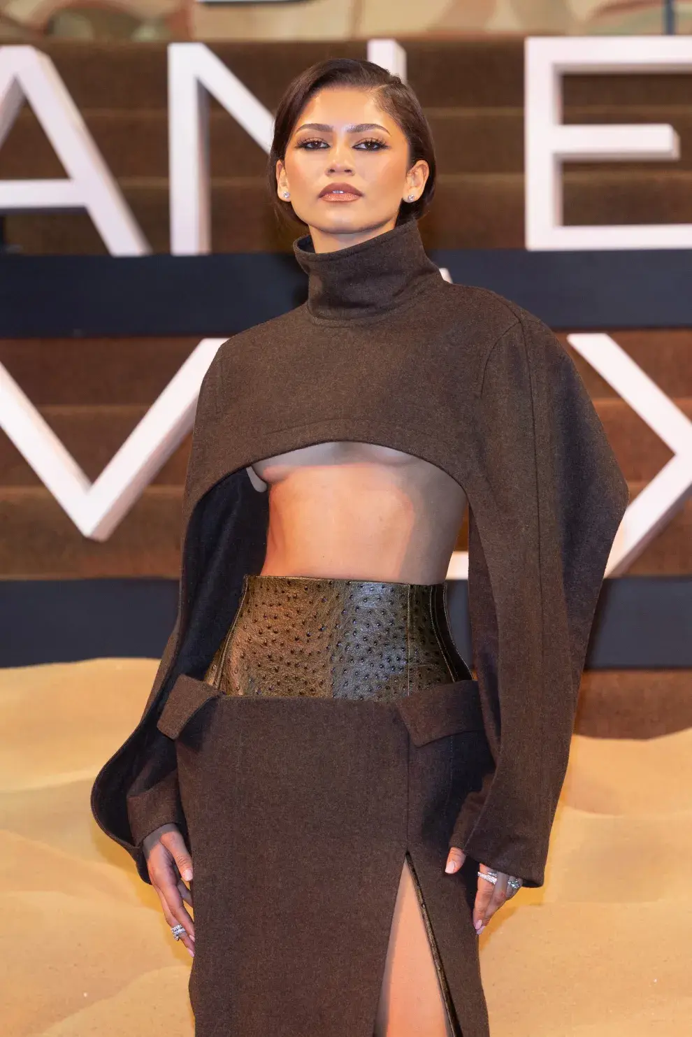 Zendaya en la premiere en México de Dune: Part II, el 6 de febrero de 2024.