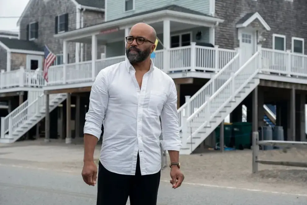 Jeffrey Wright en la película Ficción estadounidense.