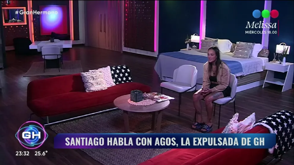 Agos volverá a la casa de Gran Hermano en 24 horas.