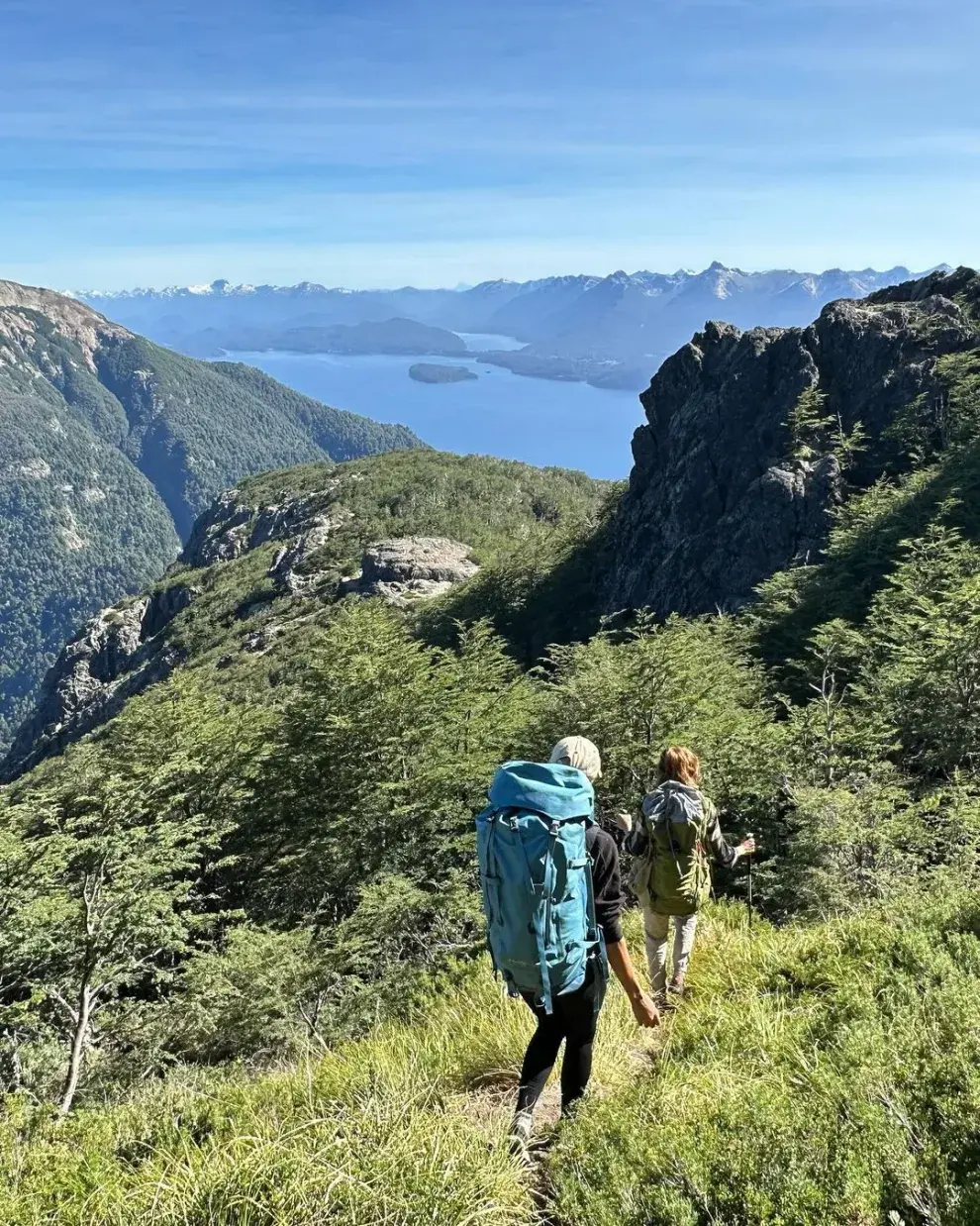 Juliana Awada compartió en redes la extrema actividad outdoor que eligió en la Patagonia.