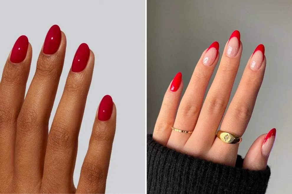 10 diseños de uñas rojas para que te inspires.