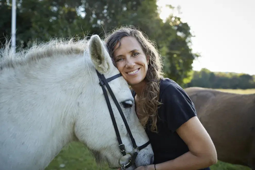 Terapia con caballos para trabajar con víctimas de violencia de género.