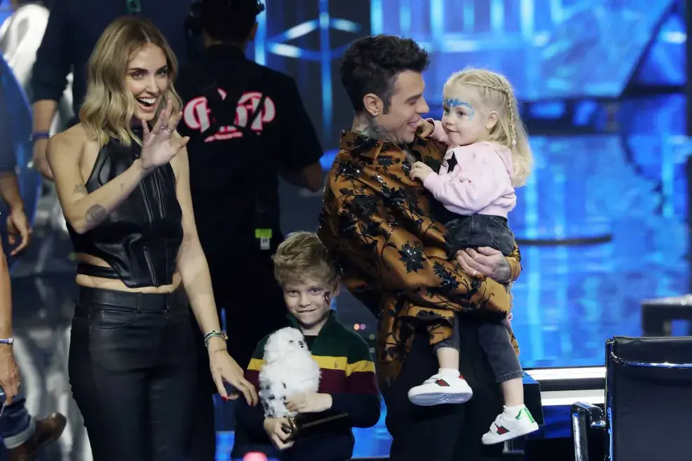 Chiara Ferragni y Fedez cuando estaban juntos