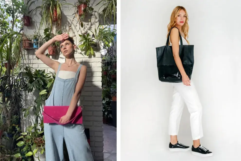 Carteras tipo "bucket" y los bolsos estampados son algunas de las tendencias que se vienen.
