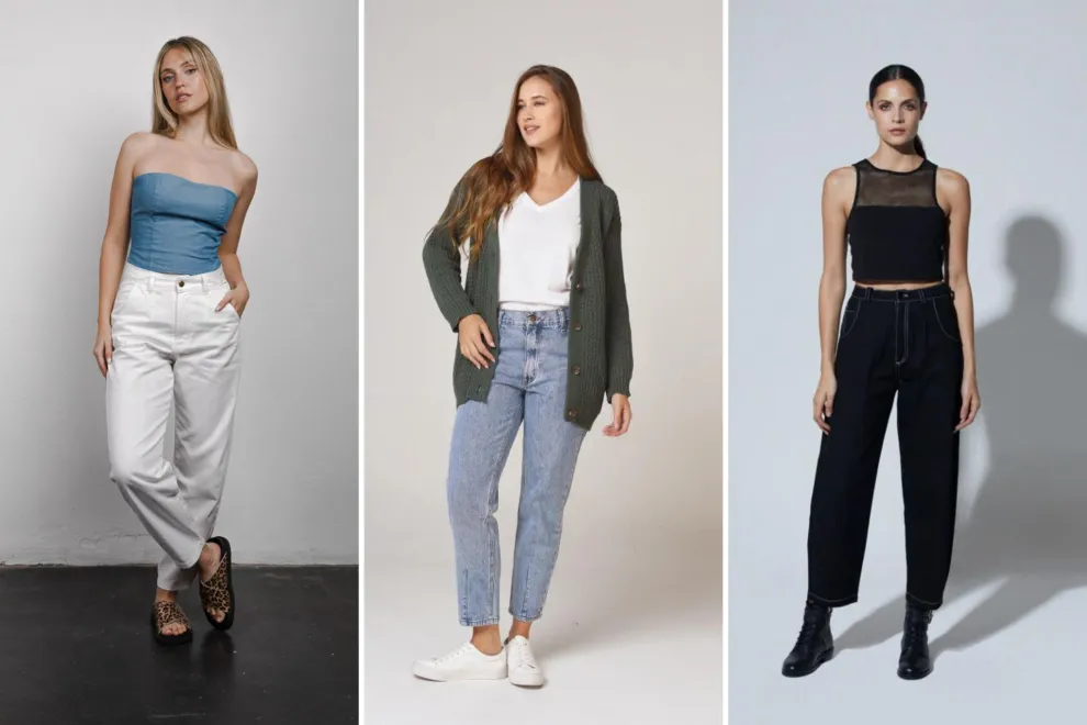 7 marcas argentinas con jeans slouchy.
