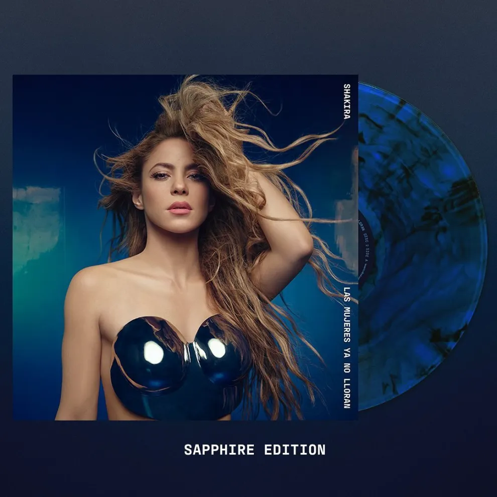 El arte de Las mujeres ya no lloran, el nuevo álbum de Shakira.