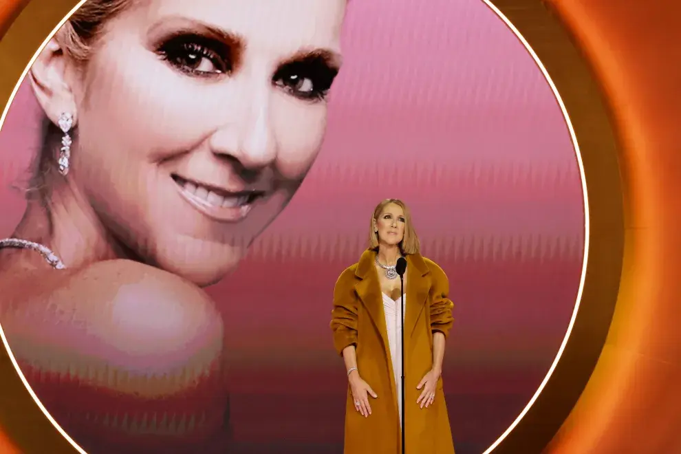 La reaparición de Celine Dion en los Premios Grammy 2024.