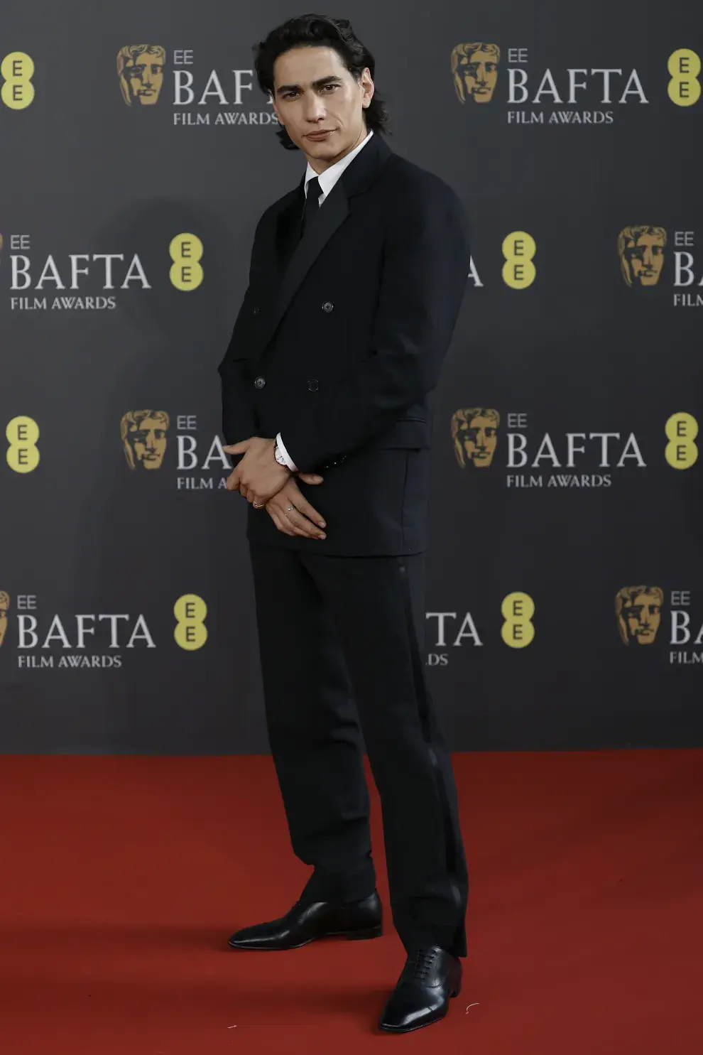 Enzo Vogrincic en la entrega de los Premios BAFTA 2024.